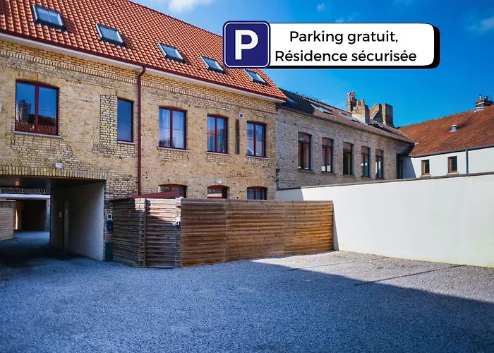 Studio En Plein Centre De Saint-Omer - A 5 Min De La Gare, Parking Prive Gratuit
