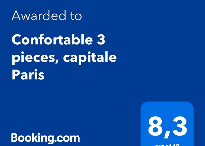 Confortable 3 pieces, capitale Paris