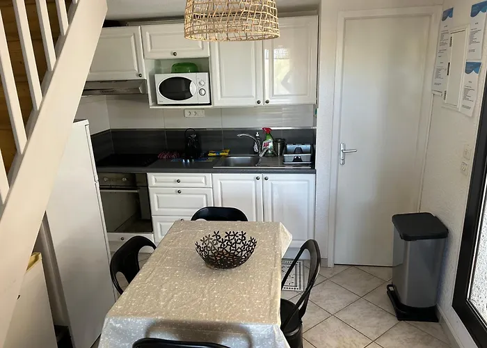 la maison des sables 4 port Leucate climatisé parking privé