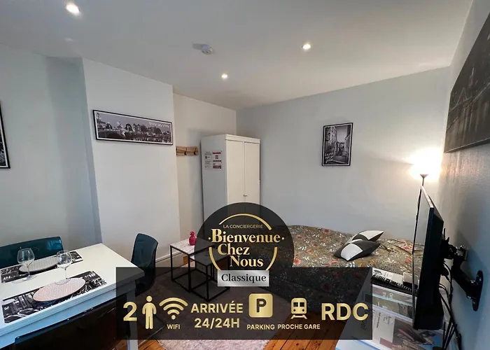 Studio Av Republique Avec Parking