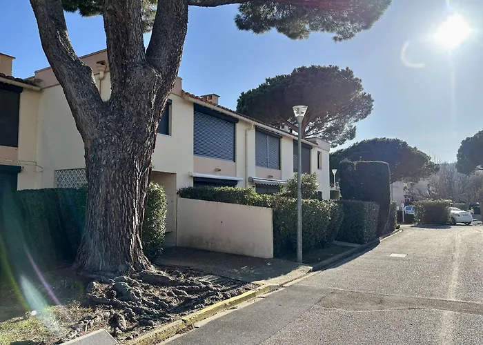 Appartement 3 Pieces, 4 Couchages, Climatise, Piscine, Parking, Proche Plage - Argeles-Sur-Mer - Fr-1-225-349