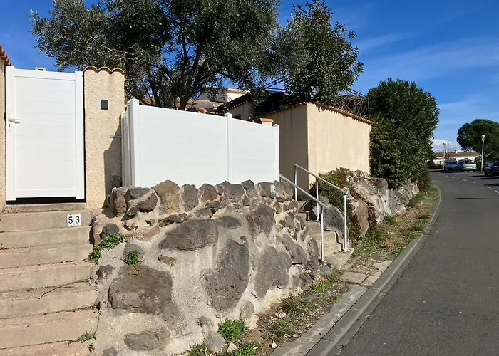 Appartement maison type pavillon sans vis à vis au cap d'agde