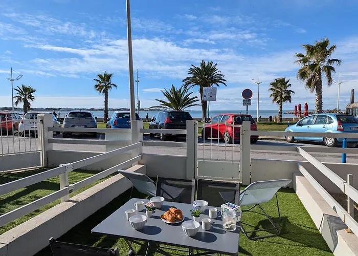 Sol-y-Days Goeland, Appartement avec terrasse front de mer et place de parking en centre-ville