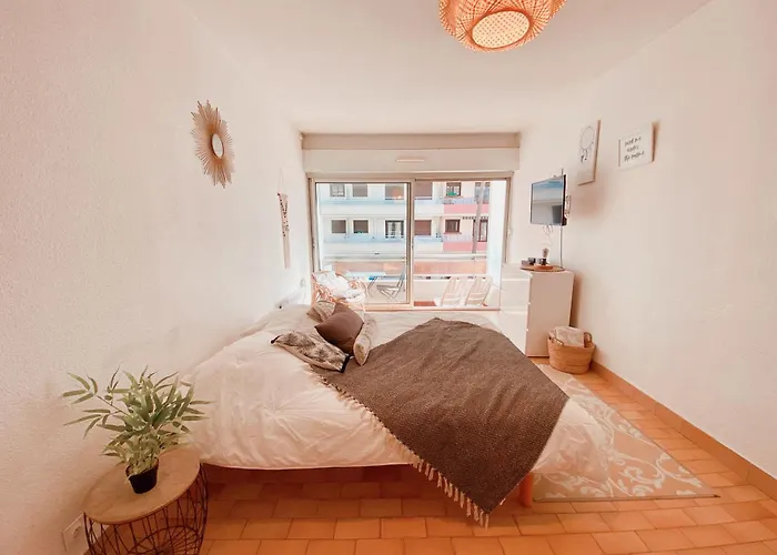 Studio à 100m de la plage avec balcon - 66