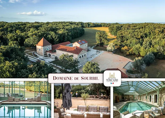 Mas des Sylves - Piscine intérieure chauffée - Parc de 100 hectares