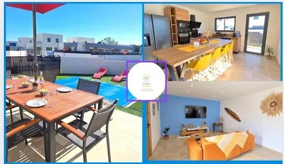 Villa: La Galine - Villa piscine 2 chambre, clim
