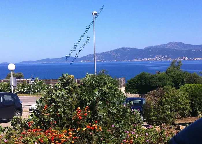 Vue mer panoramique plage 50m Porticcio Corse