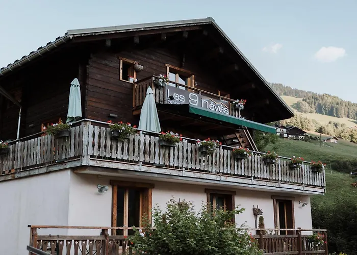 Hôtel 3 étoiles: Les 9 Névés, Restaurant&Chambres d'hôtes
