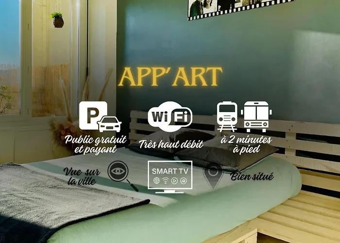 AppArt Proche Gare TGV Angouleme Déco Thème Bande Dessinée