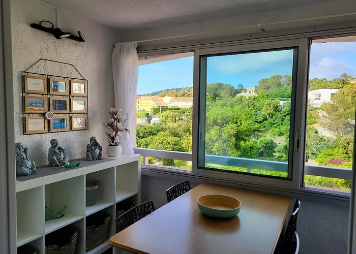 Appartement Résidence Le Miroir de la Mer - Vue Mer De 20m2 à Saint Aygulf