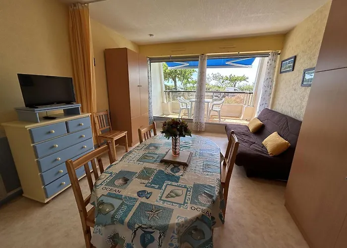 Charmant Studio Renove A 50M De La Plage Avec Terrasse Et Parking - Fr-1-224C-82