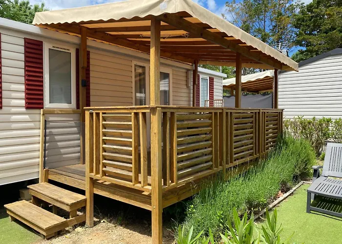 Vias Plage - Piscine Lagon ! Mer A 500 M ! Camping 4 Etoiles Mhome T Confort 3 Ch