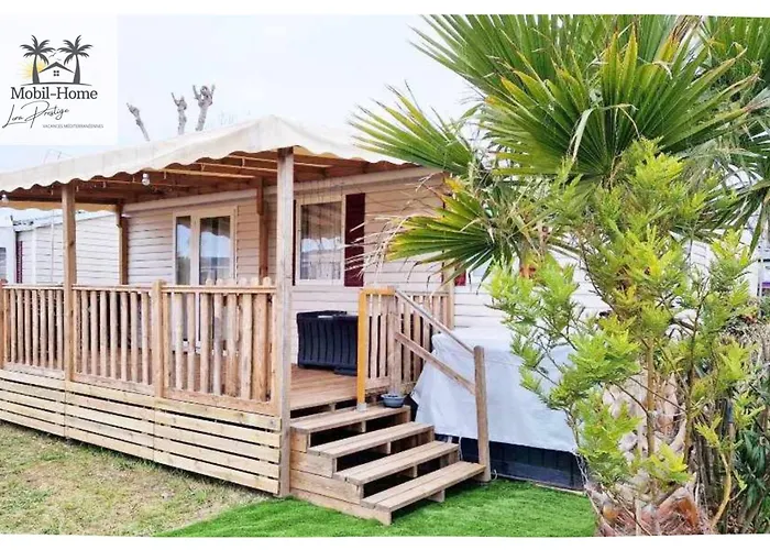 Mobil-home aux Sables du Midi chez Catherine et Bernard.
