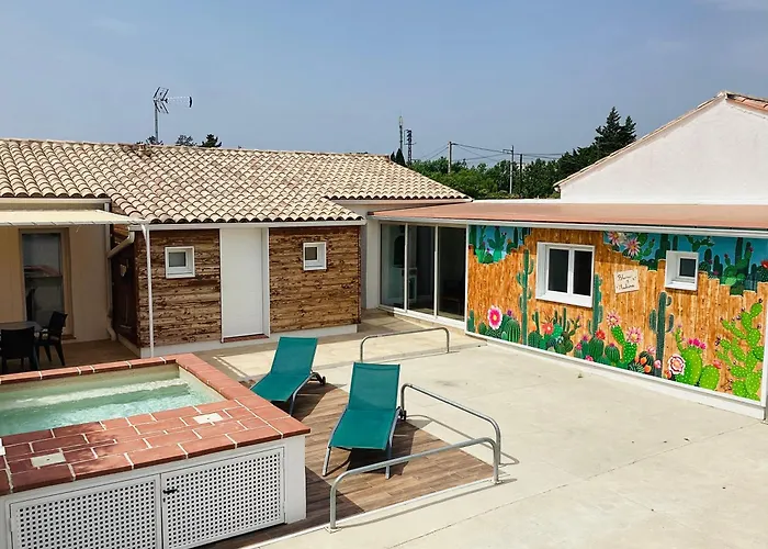 Villa avec piscine: Gite Blanco Y Madera