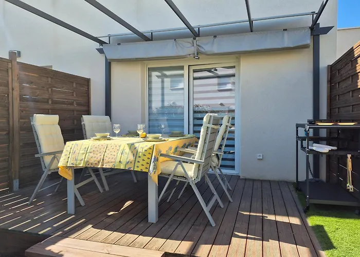 Le Reve Au Soleil Les Pieds Dans L'Eau - Villa 6 Personnes En Residence Avec Piscine A 700 M Des Plages