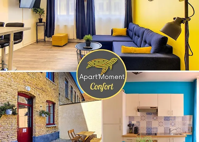 Appartement - Parking Prive Gratuit, Proche Centre-Ville Et Gare De Saint-Omer