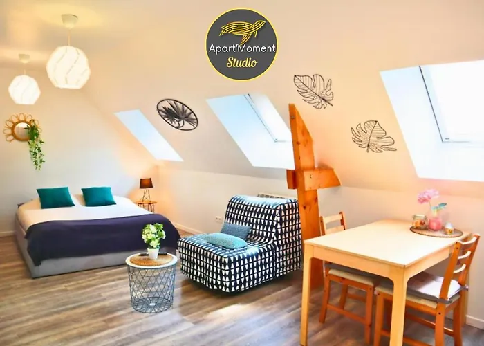 Studio En Plein Centre De Saint-Omer - A 5 Min De La Gare, Parking Prive Gratuit