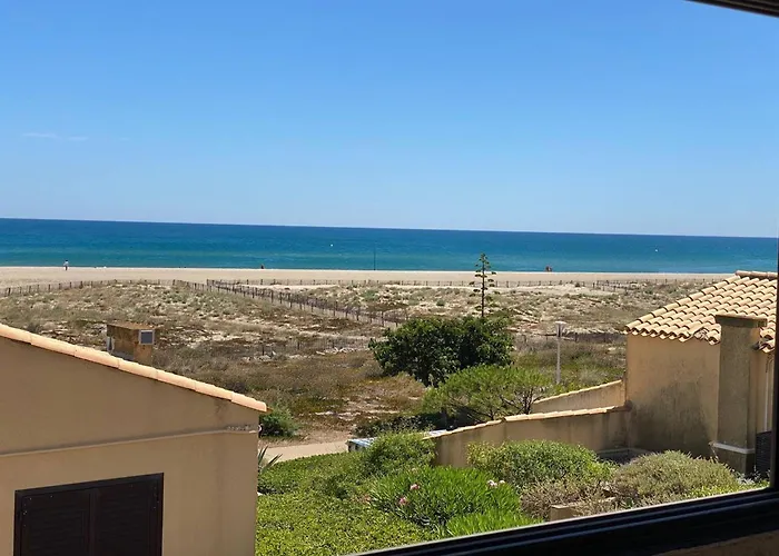 Maison T3 face à la mer, 4 pers, parking privé, plage ~500m, commerces proches - FR-1-81-72