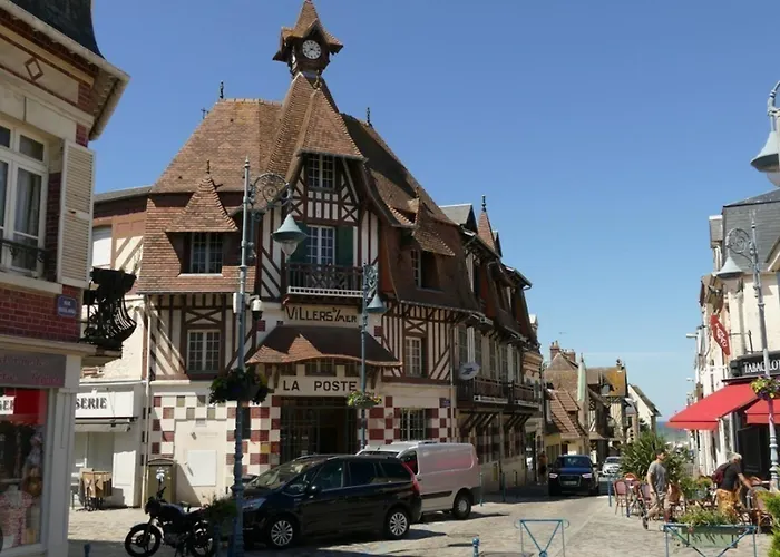 Grand studio familial avec balcon et parking à Villers-sur-Mer - FR-1-712-2