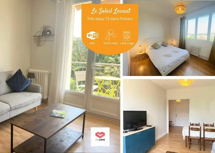 Le Soleil Levant - Beau T3 moderne et lumineux
