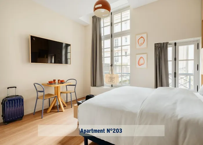 Apart hôtel: Edgar Suites Louvre - Jour