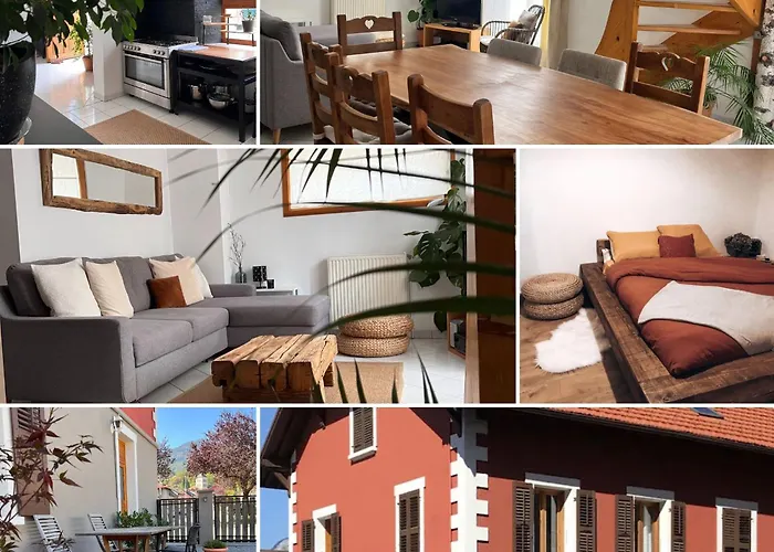 Duplex Sallanches - Terrasse, Centre & Parking By Alpenlysallanches