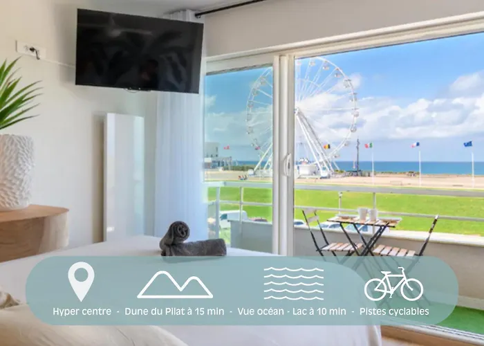 --Aux portes de l'océan-- Première ligne vue imprenable Biscarrosse-Plage