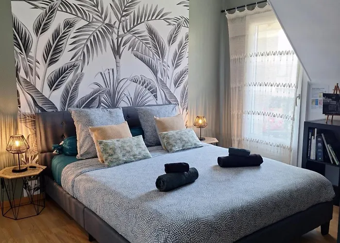Chambre climatisée au cœur de brive avec téléviseur connecté wifi Netflix