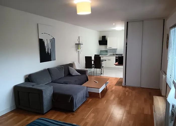 T1 Bis Proche du centre avec terrasse