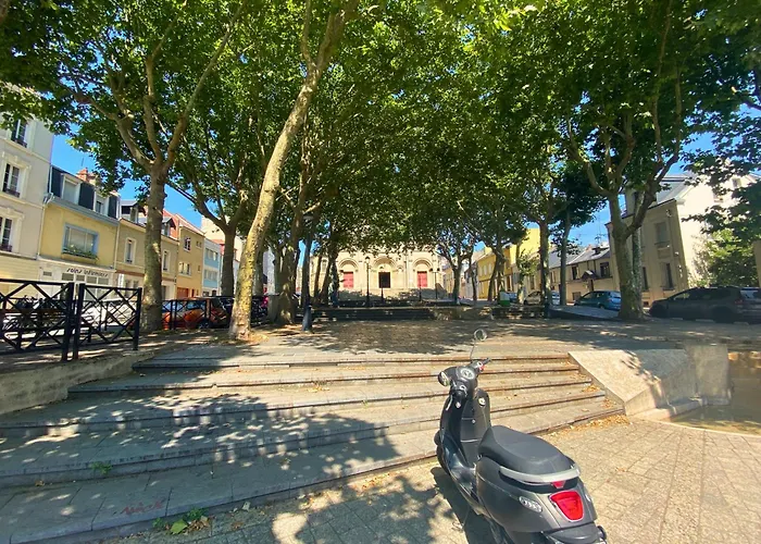 Hypercentre-Plage, Cocon Cozy et Chaleureux de 50m2 LE SAINT-VINCENT