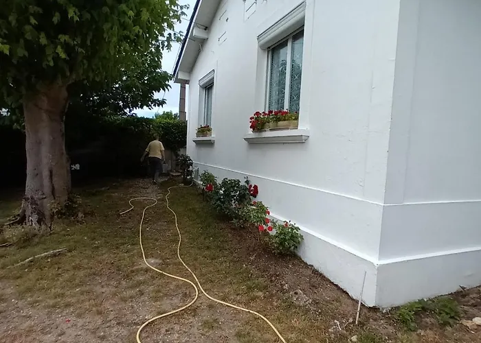 Maison individuelle avec jardin