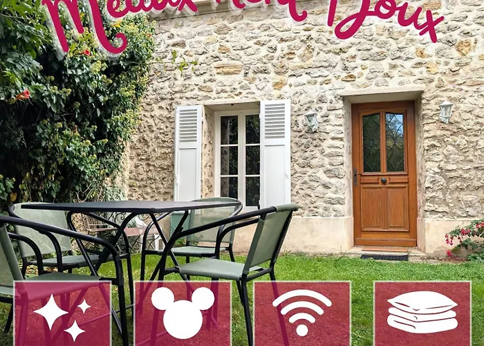 Maison&jardin proche Disney, Paris, Val d'Europe