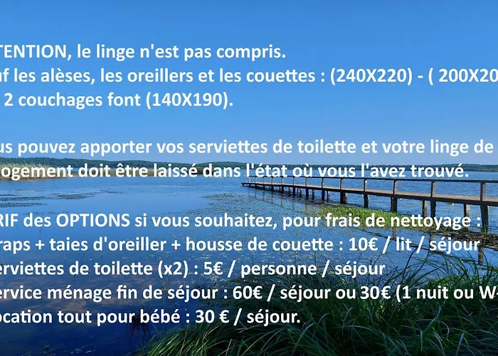 Mimizan-Plage - Grand Studio - 1 à 4 pers - Tout confort - 6 mn à pieds de la plage