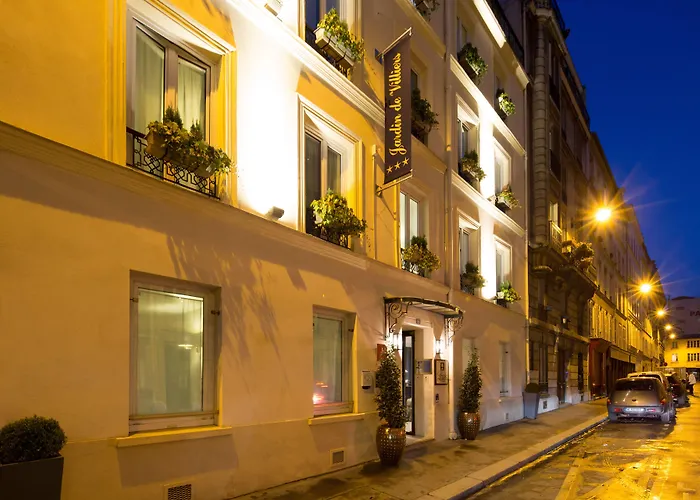 Hôtel central: Jardin de Villiers