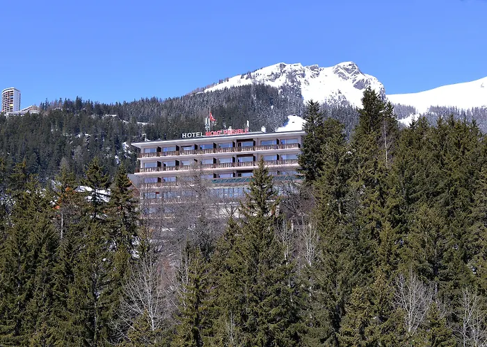 Hôtel romantique: Hotel-Restaurant Le Mont Paisible, Crans-Montana