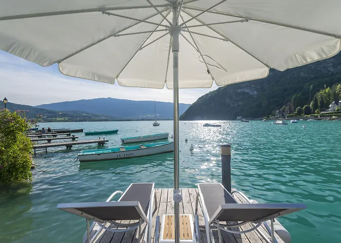 Hôtel avec vue: Abbaye de Talloires