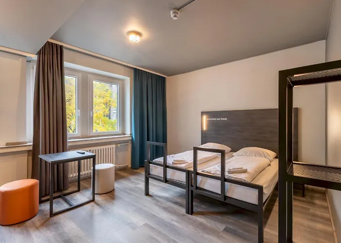 Hôtel central: A&O Koeln Hauptbahnhof