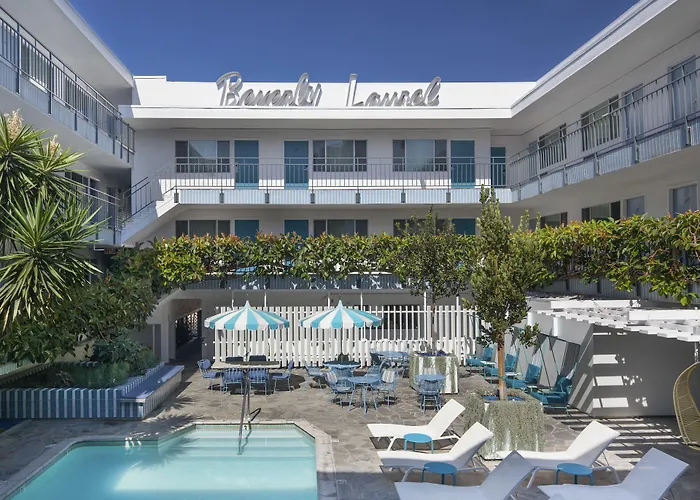 Hôtel bon marché: The Beverly Laurel Hotel At West Hollywood
