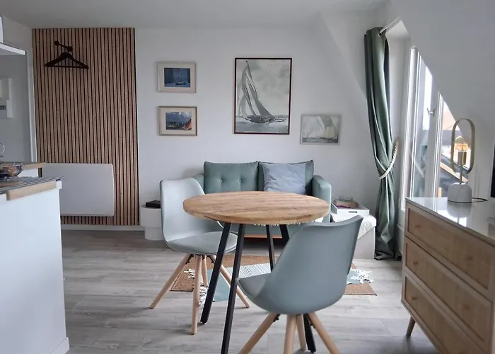 Studio -vue mer résidence Grand Cap