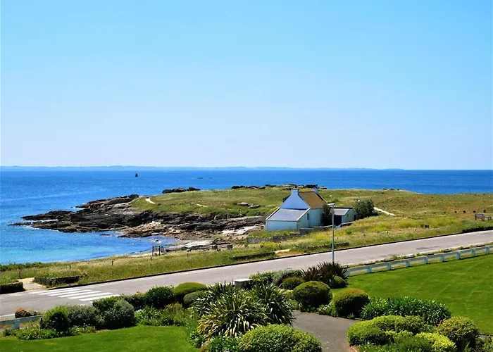 Quiberon - Studio 35m² 3p, Vue Mer, Animaux Ok, Parking - FR-1-478-97