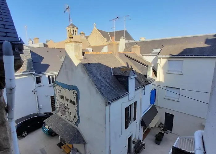 Studio 29m² pour 4 pers, centre Quiberon, proche plage - FR-1-478-175