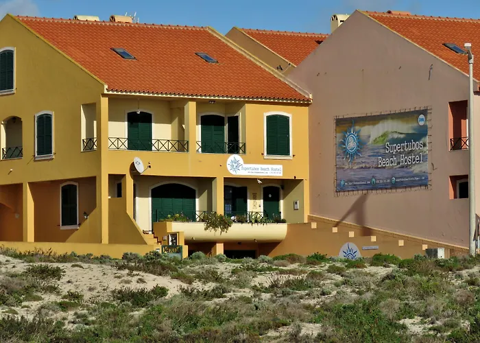Hôtel de plage: Supertubos Beach Hostel