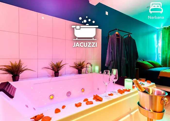 Eden Suite - Jacuzzi - Parking - Clim By Narbana