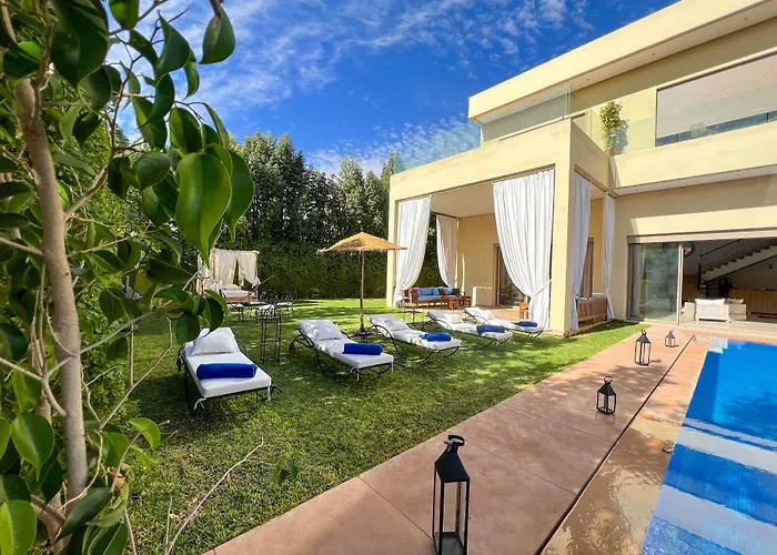 Hôtel avec tennis: Riad Villa Saphir & Spa