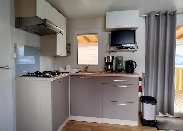 Mobil home cosy dans camping 4 étoiles