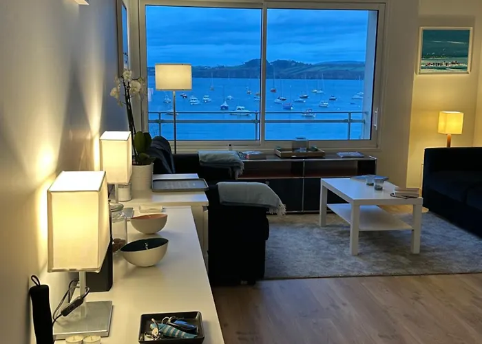 Appartement Design IX - Port du Rosmeur - Sublime Vue Mer - Parking