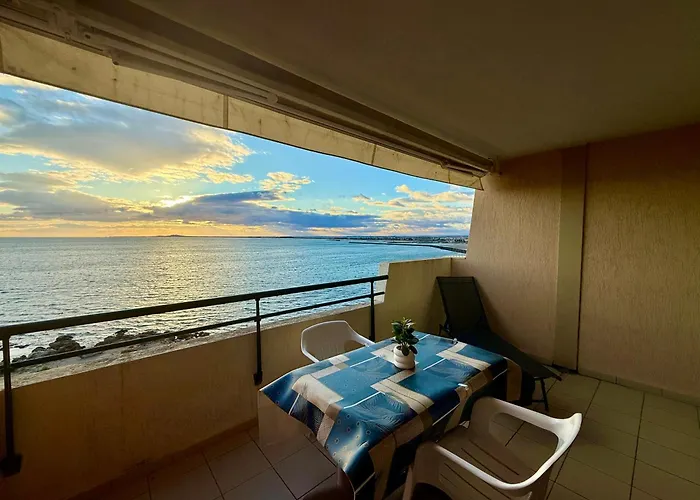 T3 de 65 m² avec accès direct à la plage