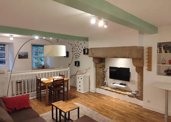 Appartement T3 en souplex sur le port de Saint Goustan