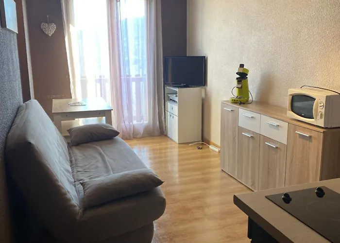 Studio 4 pers vue magnifique 100m des pistes