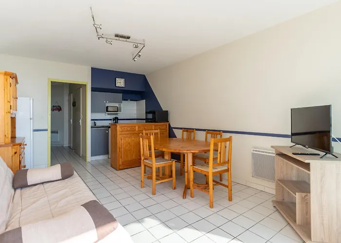 Mimizan Plage: Appartement 6 pers. avec balcon et parking - FR-1-50-114